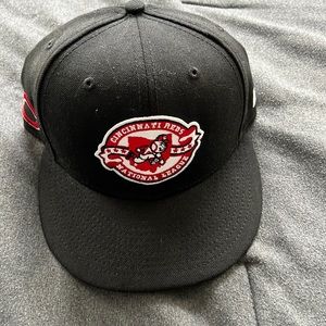 New Era 59Fifty Reds Flat Bill Baseball Hat